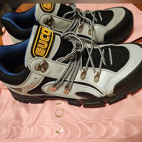 EUC - Gucci Flashtrek 3M Reflective Sneakers - Picture 3 of 6